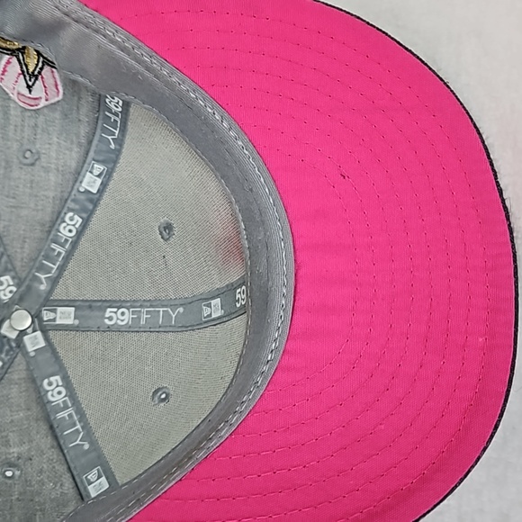 New Era |Men's NFL 59Fifty New Orleans Saints Horizon of Hope Baseball Cap 7 1/8 - Picture 12 of 14
